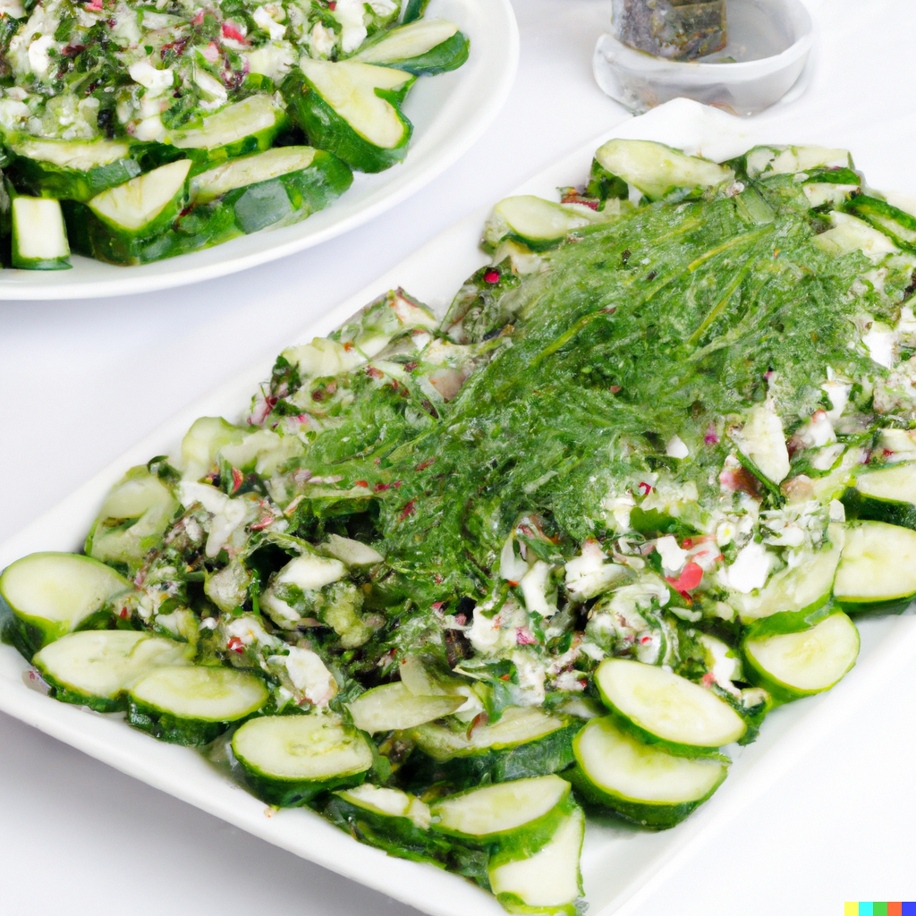 Cucumber Salad with Feta and Dill