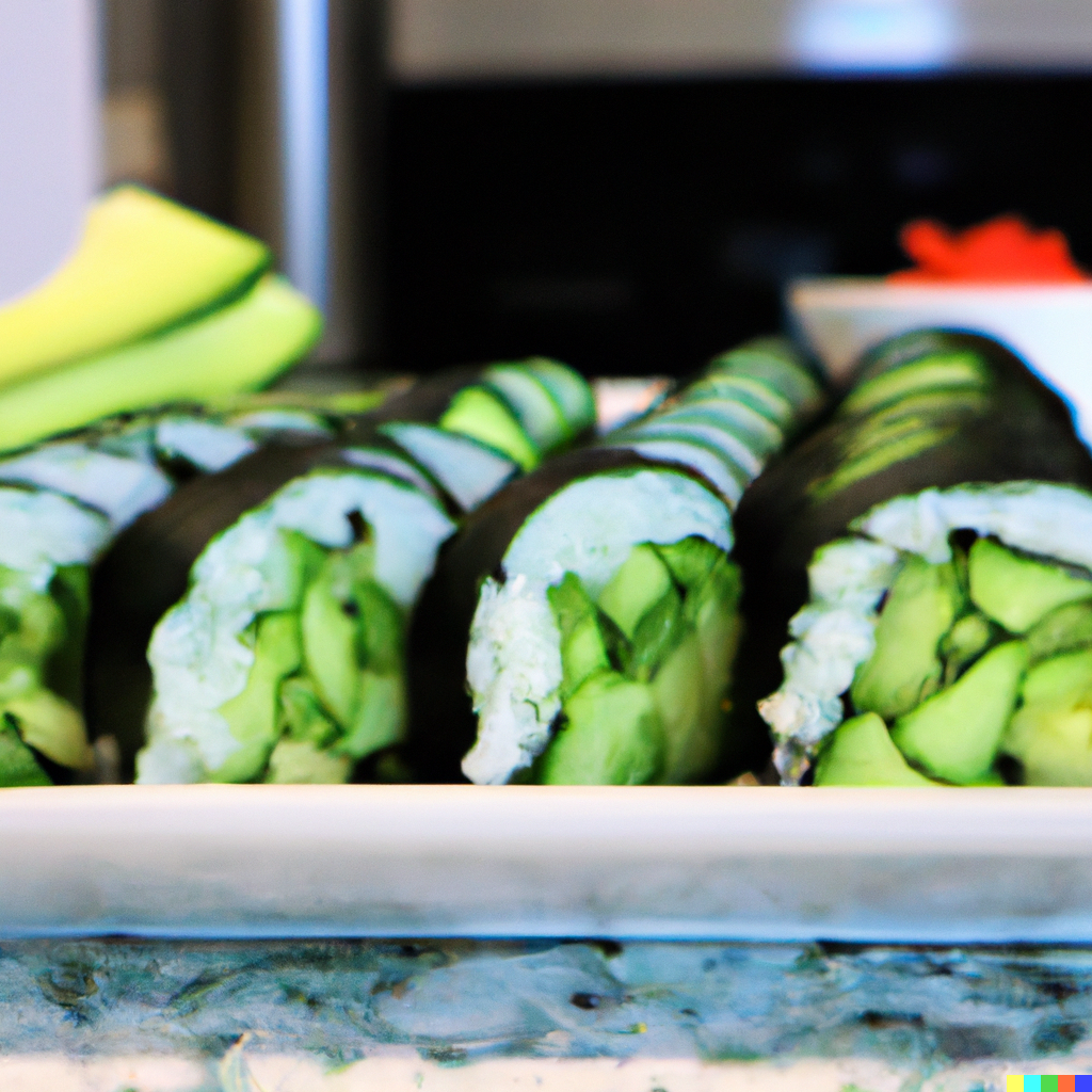 Cucumber Sushi Rolls