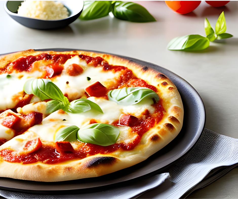 Irresistible Mozzarella Pizza